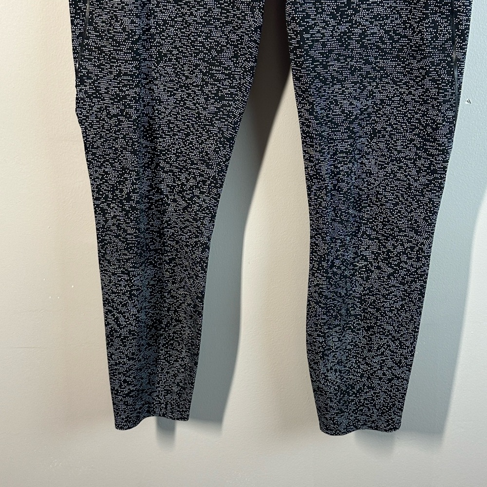 Lululemon Womens Quick Pace 7/8 Soundwave Leggings Size 10 Training Gym Yoga Run - Picture 5 of 16